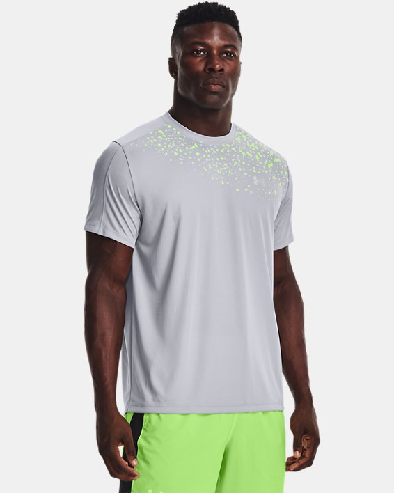 Men's UA Speed Stride T-Shirt, Gray, pdpMainDesktop image number 0